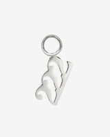 Angel Number 222 Hoop Set Small Silber