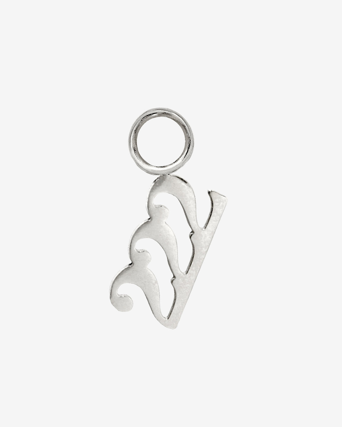Angel Number 222 Hoop Set Small Silber