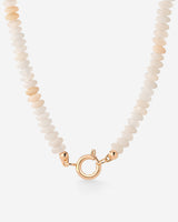 Blushstone Charm Necklace Roségold