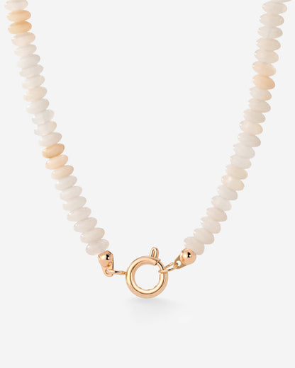 Blushstone Charm Necklace Roségold