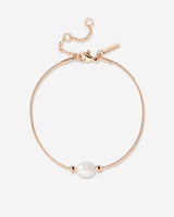 Minimalist Pearl Bracelet Roségold