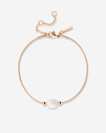 Minimalist Pearl Bracelet Roségold