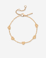 Glass Heart Bracelet Roségold