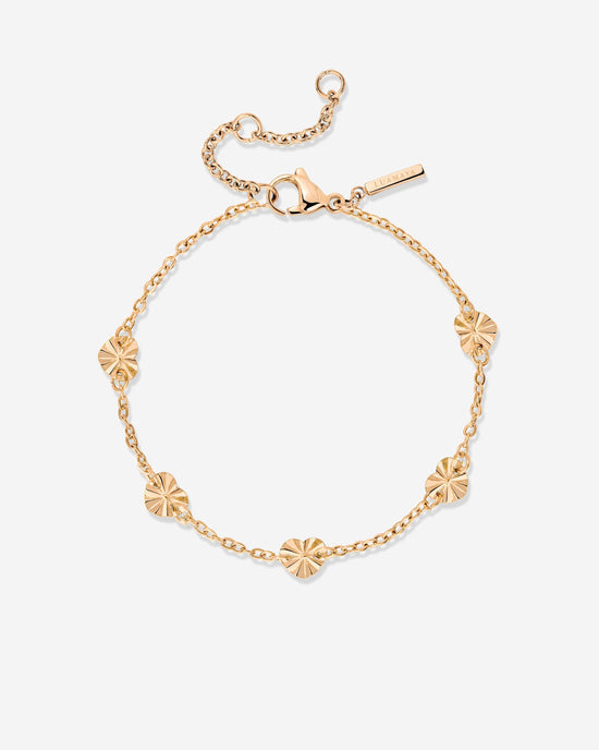 Glass Heart Bracelet Roségold