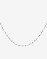 Slim Singapore Necklace Silber