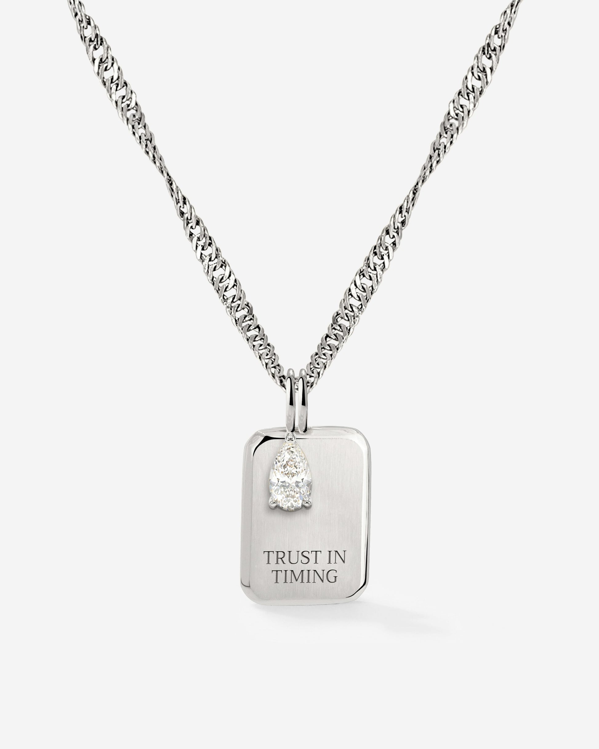 Shiny Trust in Timing Necklace