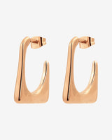 Rectangle Hoops Roségold