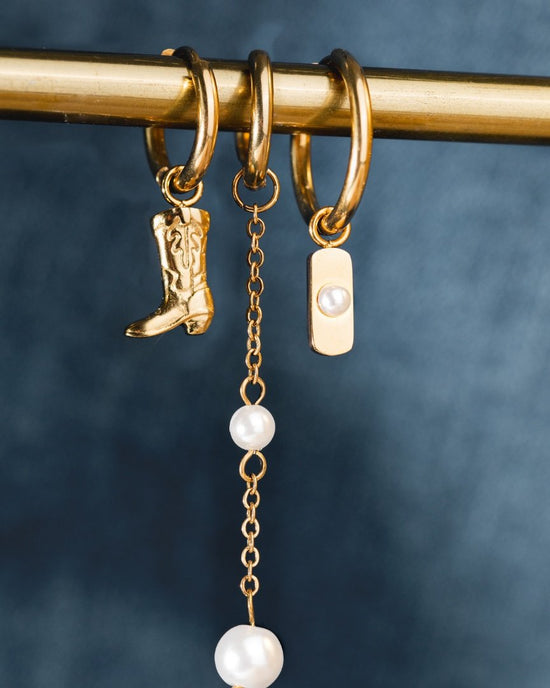 Howdy Hoop Set Small Gold
