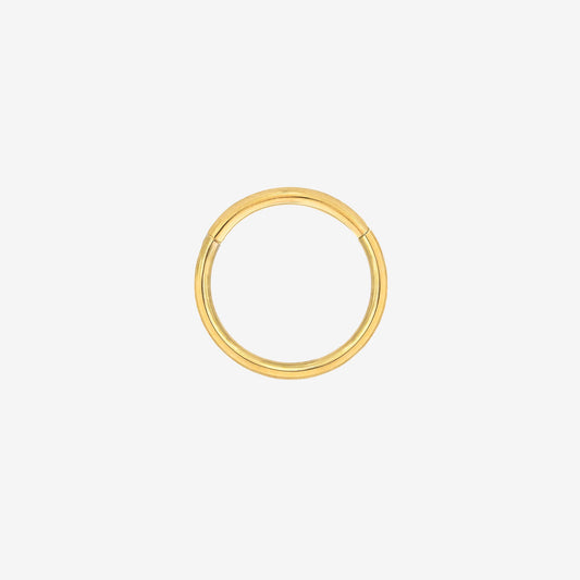 Basic Click Piercing Ring Gold