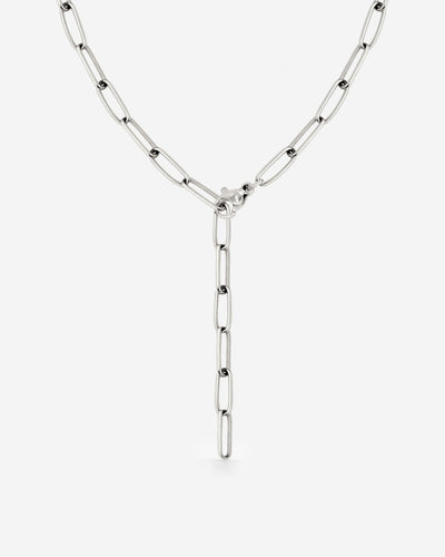 Honey Y-Necklace Silber