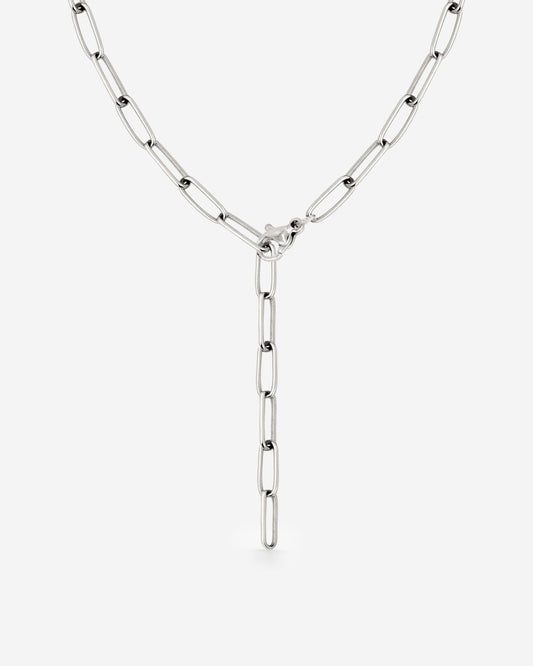 Honey Y-Necklace Silber