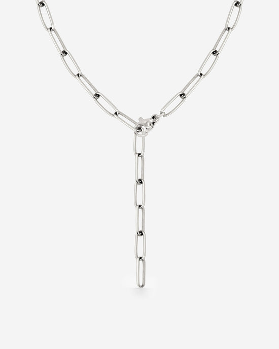 Honey Y-Necklace Silber