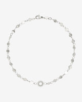 Sunny Side Up Anklet Silber