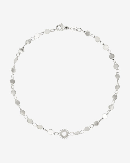 Sunny Side Up Anklet Silber