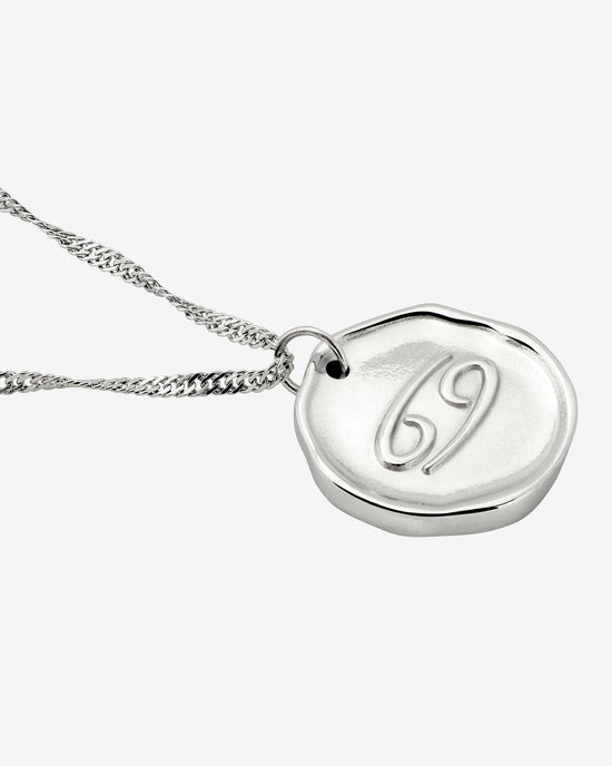 Zodiac Necklace – Cancer / Krebs Silber