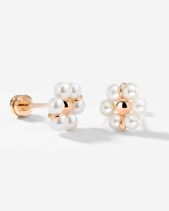 Daisy Studs Roségold
