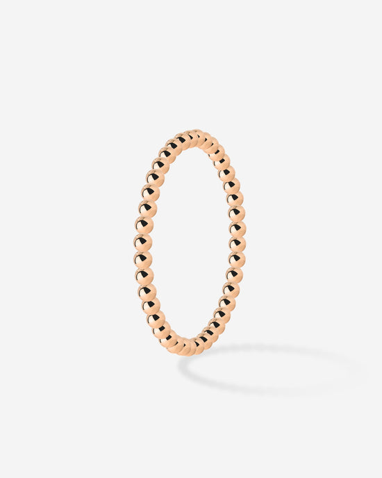 Narrow Sphere Ring Roségold