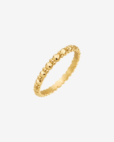 Dotted Ring Gold