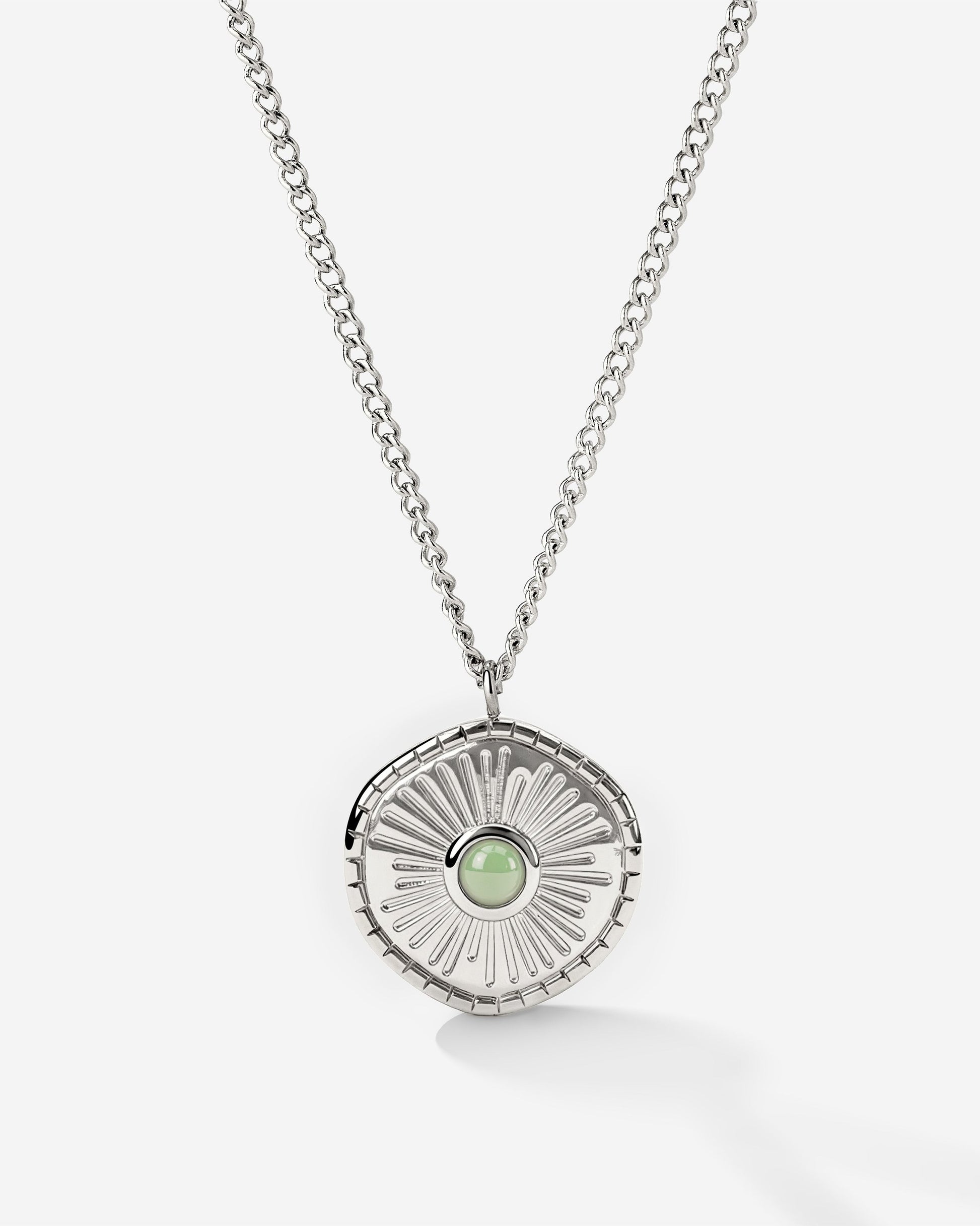 Moss Necklace Silber