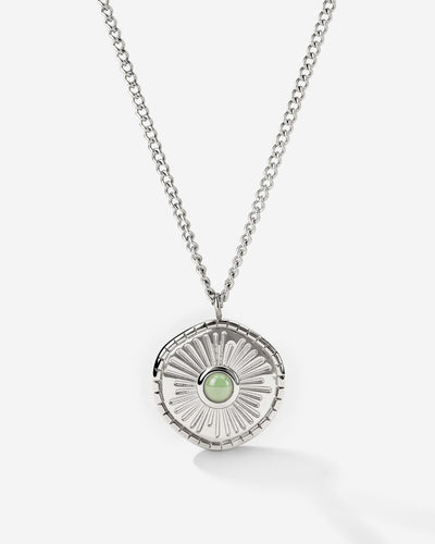 Moss Necklace Silber
