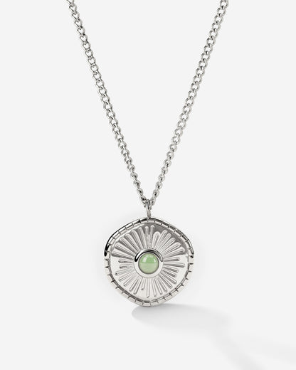 Moss Necklace Silber