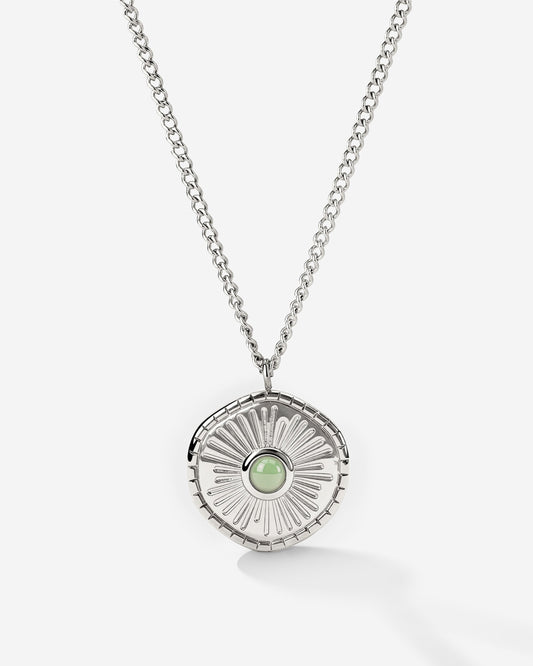 Moss Necklace Silber