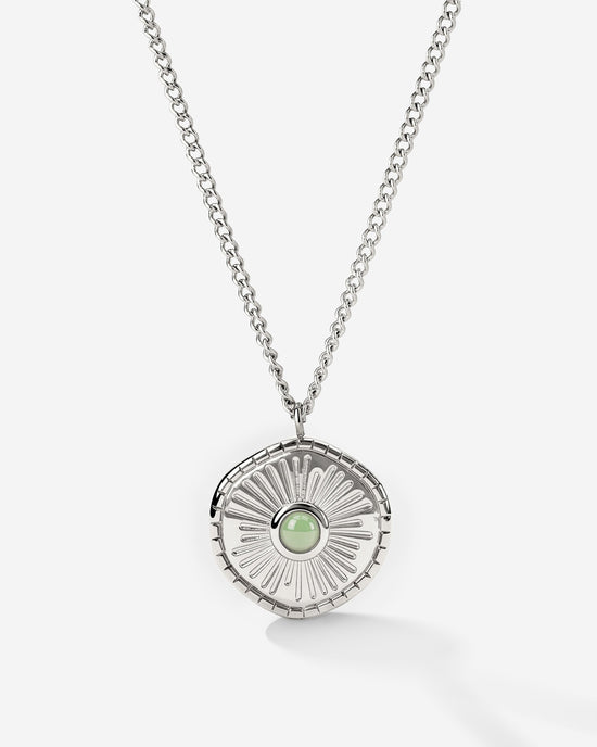 Moss Necklace Silber