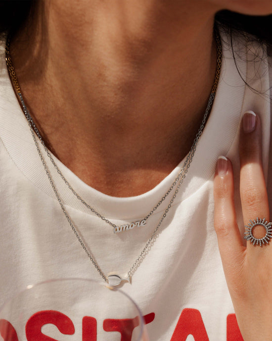 Vino Veritas Necklace Silber