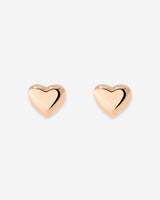 Lovely Heart Studs Roségold