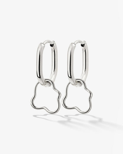 Forming Fluids Oval Hoop Set Baby Silber