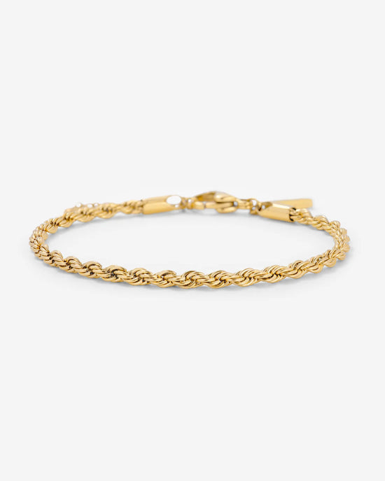 Rope Chain Bracelet Gold