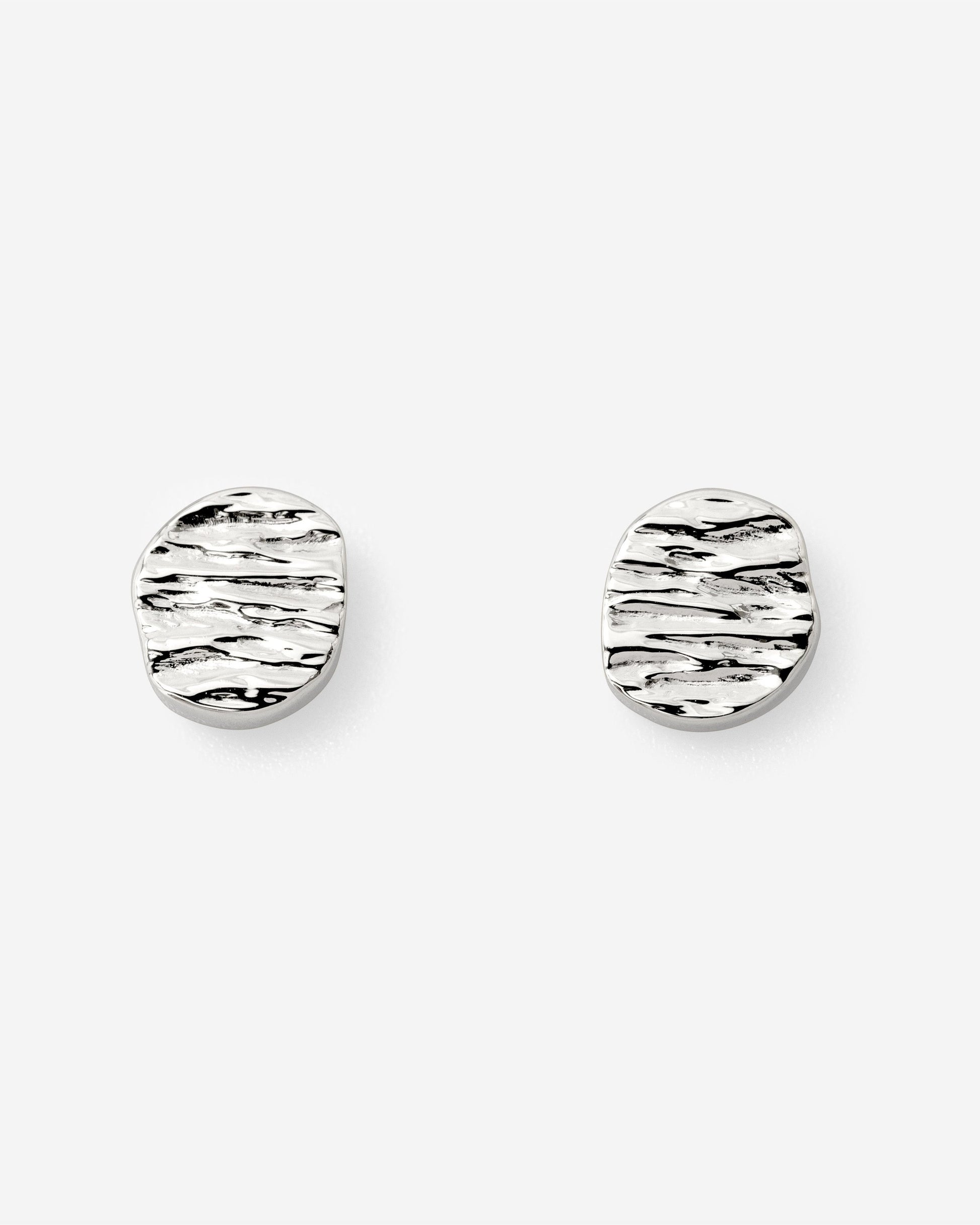 Boho Coin Studs Silber