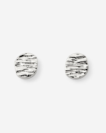 Boho Coin Studs Silber