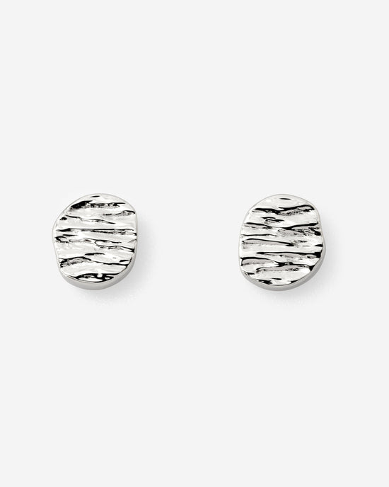 Boho Coin Studs Silber