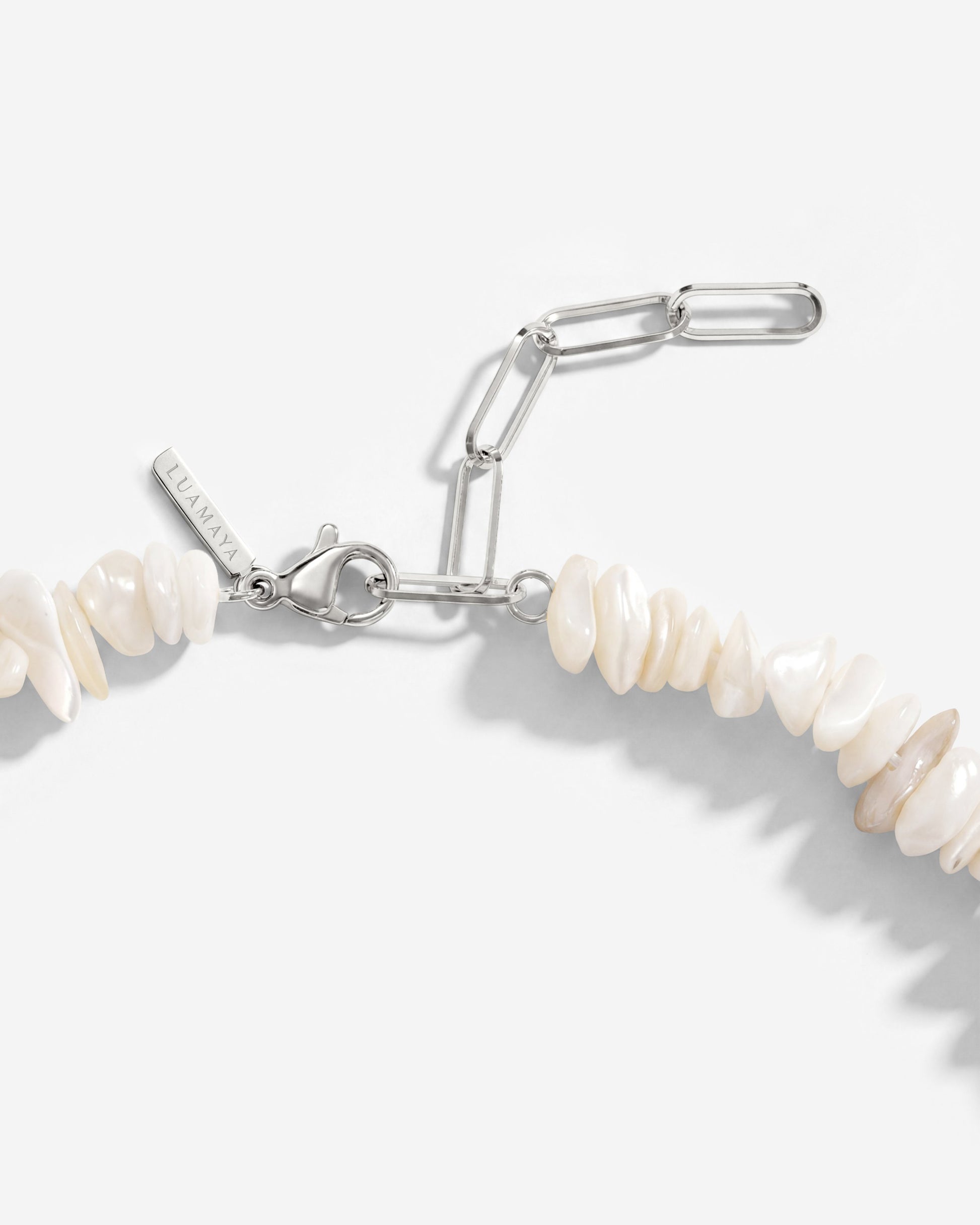 By the Beach Choker Silber