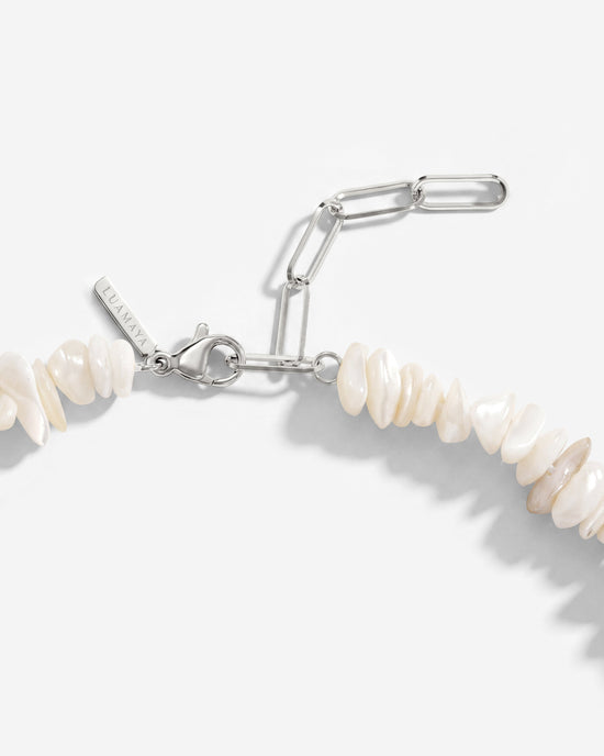By the Beach Choker Silber
