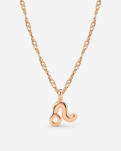 Leo Bubble Necklace Roségold