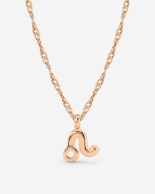 Leo Bubble Necklace Roségold