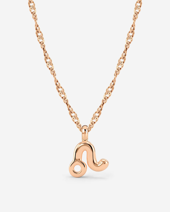 Leo Bubble Necklace Roségold