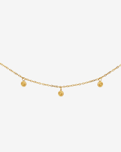 Swirl'n Choker Gold