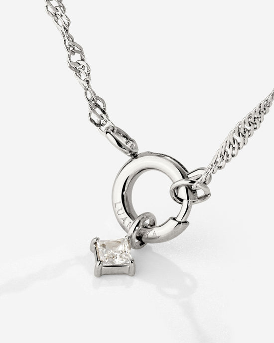 North Star Singapore Chain Necklace Set Silber