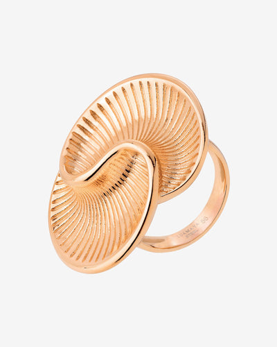 Winding Spiral Ring Roségold