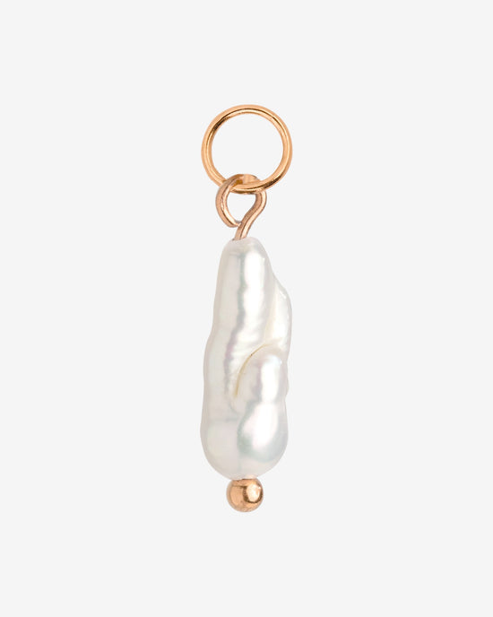 Lisas Power Pearl Hoop Set Roségold