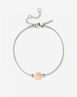 Blush Pearl Bracelet Silber