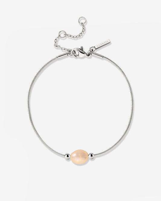 Blush Pearl Bracelet Silber