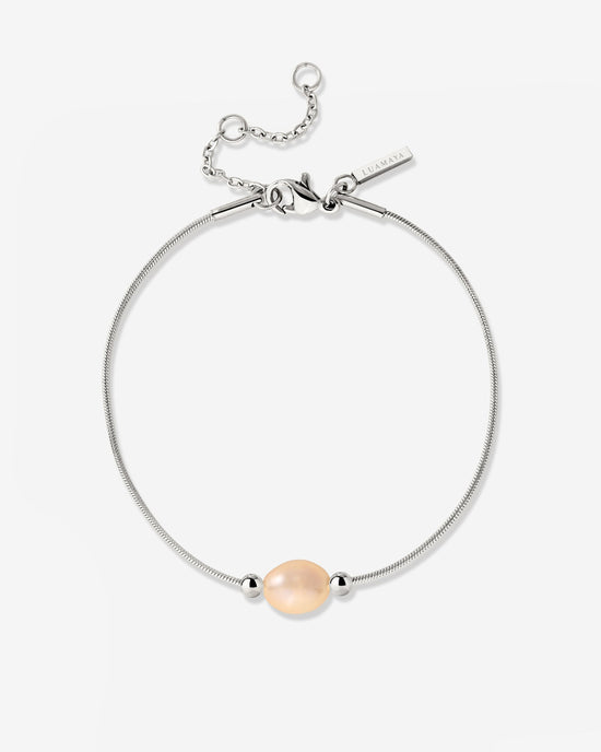 Blush Pearl Bracelet Silber