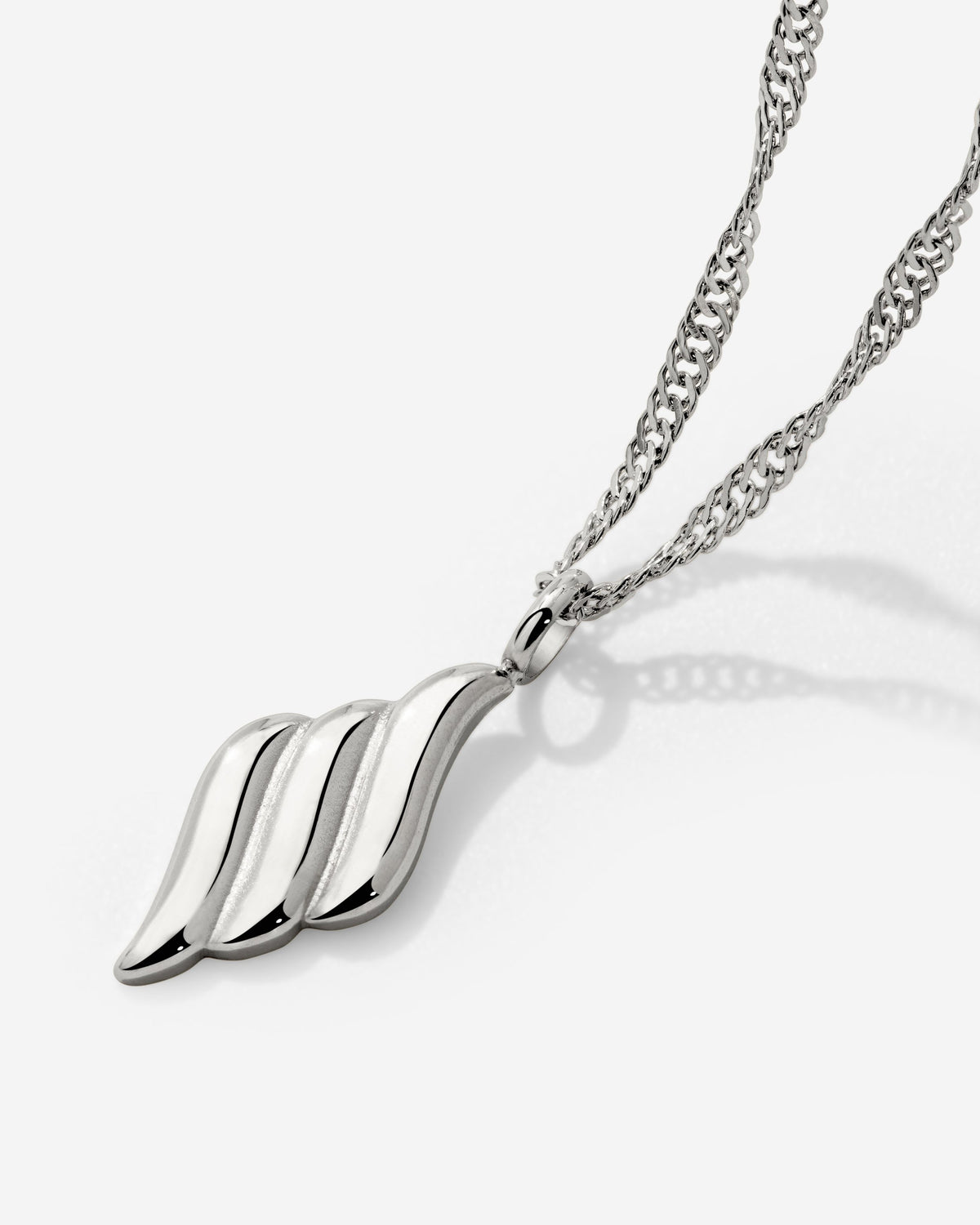 Lustrous Pendant Collana Argento