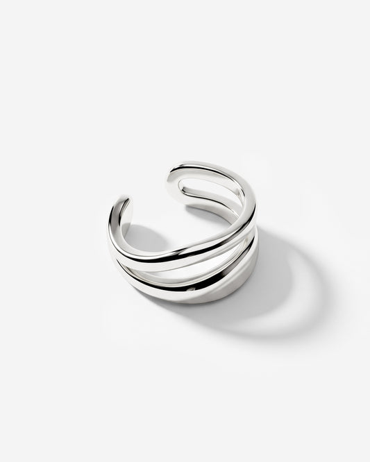 Blending Duo Cuff Silber