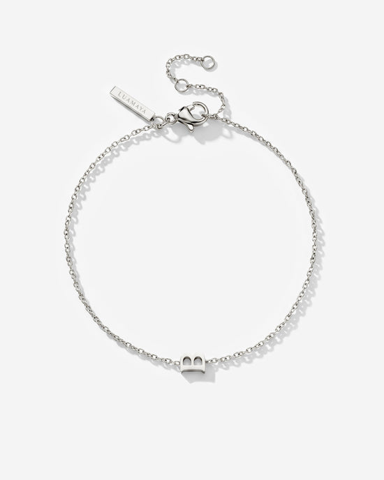 Tiny Letter Bracelet