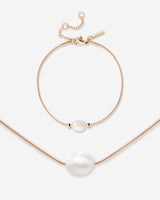 Minimalist Pearl Bundle Roségold